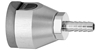 F WAGD EVAC Puritan Quick Connect  to 1/4" Barb Medical Gas Fitting, Medical Gas Adapter, puritan quick connect, puritan Bennett quick connect, Waste Anesthetic Gas Disposal, Waste Gas Evacuation, WAGD quick connect, WAGD quick-connect, puritan female to hose barb